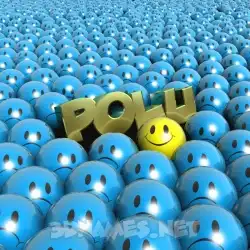 polu in Special Smileys style - 3D name wallpaper