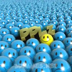 pplz in Special Smileys style - 3D name wallpaper