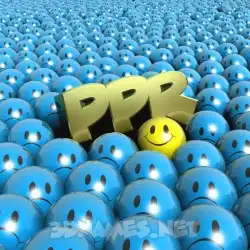 ppr in Special Smileys style - 3D name wallpaper