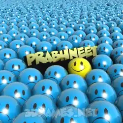 prabhneet in Special Smileys style - 3D name wallpaper