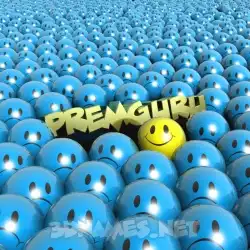 premguru in Special Smileys style - 3D name wallpaper