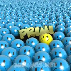 primi in Special Smileys style - 3D name wallpaper