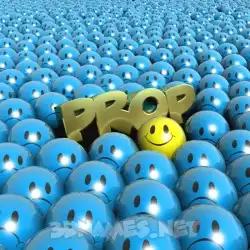 prop in Special Smileys style - 3D name wallpaper