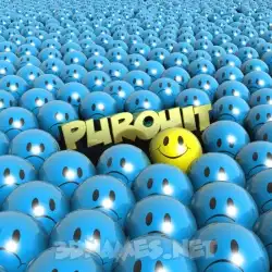 purohit in Special Smileys style - 3D name wallpaper