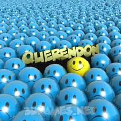 querendon in Special Smileys style - 3D name wallpaper