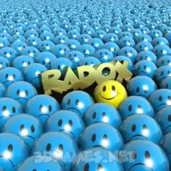 radox in Special Smileys style - 3D name wallpaper