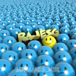 rajesg in Special Smileys style - 3D name wallpaper