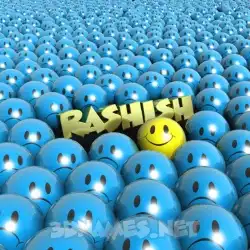 rashish in Special Smileys style - 3D name wallpaper