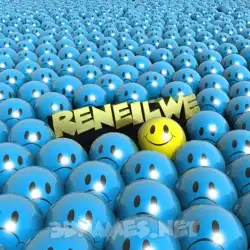 reneilwe in Special Smileys style - 3D name wallpaper