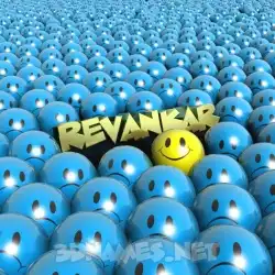 revankar in Special Smileys style - 3D name wallpaper