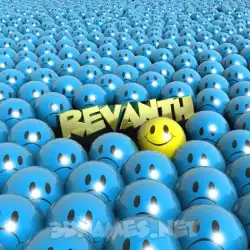 revanth in Special Smileys style - 3D name wallpaper