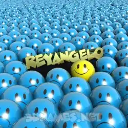 reyangelo in Special Smileys style - 3D name wallpaper