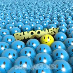 rhoomey in Special Smileys style - 3D name wallpaper