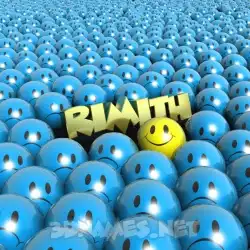 rimith in Special Smileys style - 3D name wallpaper