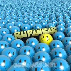 rupankar in Special Smileys style - 3D name wallpaper