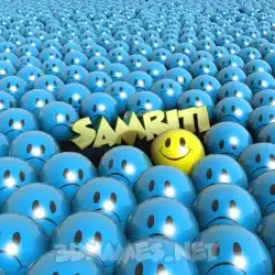 samriti in Special Smileys style - 3D name wallpaper