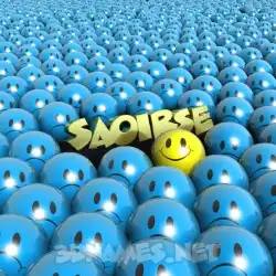 saoirse in Special Smileys style - 3D name wallpaper