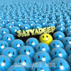 satyadeep in Special Smileys style - 3D name wallpaper