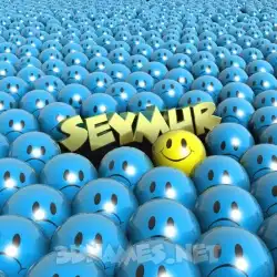 seymur in Special Smileys style - 3D name wallpaper