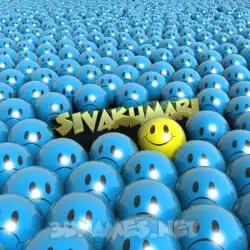 sivakumari in Special Smileys style - 3D name wallpaper