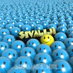 sivaliji in Special Smileys style - 3D name wallpaper