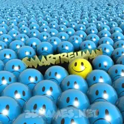 smartrehman in Special Smileys style - 3D name wallpaper