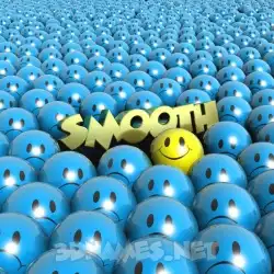 smooth in Special Smileys style - 3D name wallpaper