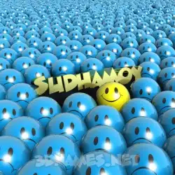 sudhamoy in Special Smileys style - 3D name wallpaper