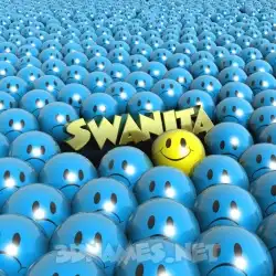 swanita in Special Smileys style - 3D name wallpaper