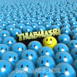 thabhasri in Special Smileys style - 3D name wallpaper