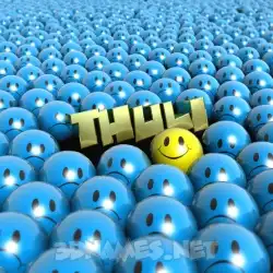 thuli in Special Smileys style - 3D name wallpaper