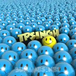 tpsingh in Special Smileys style - 3D name wallpaper