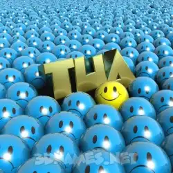 tua in Special Smileys style - 3D name wallpaper