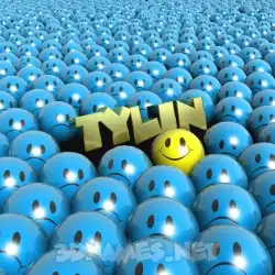 tylin in Special Smileys style - 3D name wallpaper
