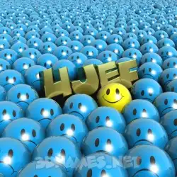ujef in Special Smileys style - 3D name wallpaper