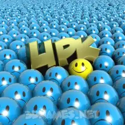 upk in Special Smileys style - 3D name wallpaper