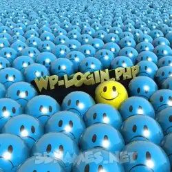 wp-login.php in Special Smileys style - 3D name wallpaper