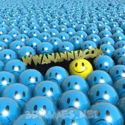 wwananniacom in Special Smileys style - 3D name wallpaper