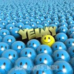 yeimy in Special Smileys style - 3D name wallpaper