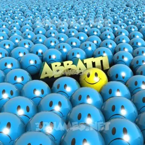 abbatti in Special Smileys style - 3D name wallpaper