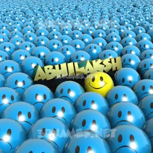 abhilaksh in Special Smileys style - 3D name wallpaper