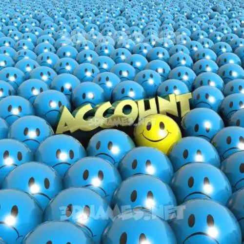 account in Special Smileys style - 3D name wallpaper