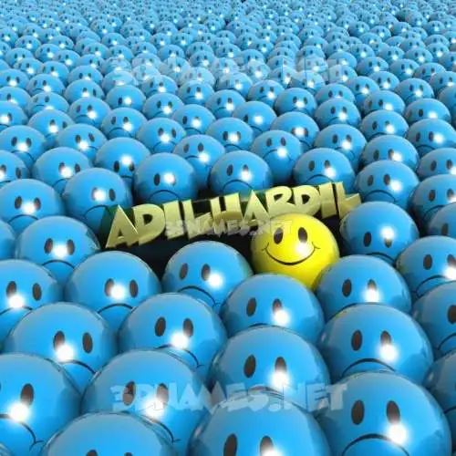 adilhardil in Special Smileys style - 3D name wallpaper