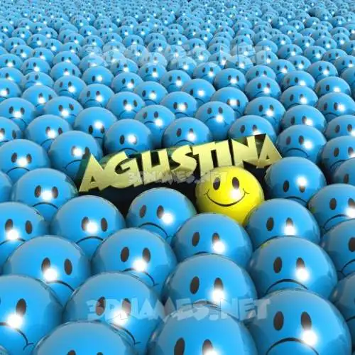 agustina in Special Smileys style - 3D name wallpaper agustina in Special Smileys style - 3D name wallpaper