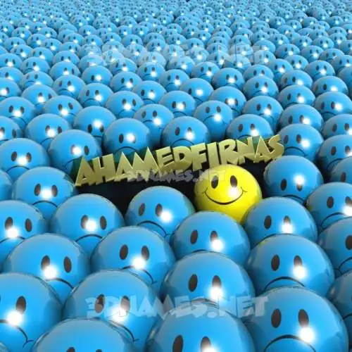 ahamedfirnas in Special Smileys style - 3D name wallpaper