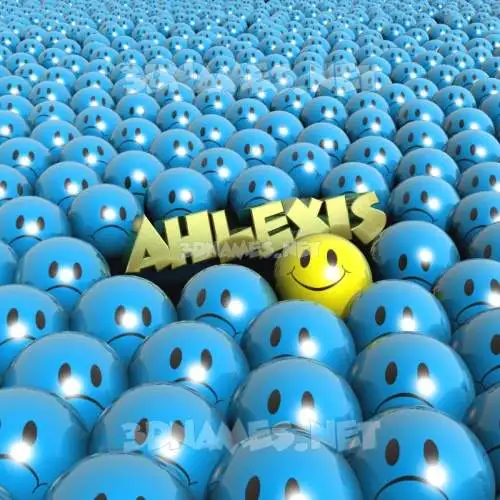 ahlexis in Special Smileys style - 3D name wallpaper ahlexis in Special Smileys style - 3D name wallpaper