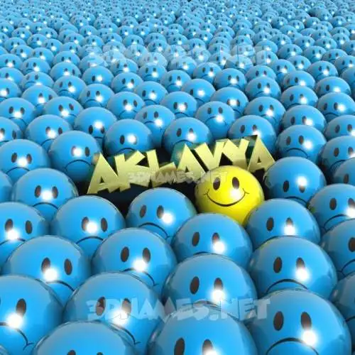 aklavya in Special Smileys style - 3D name wallpaper