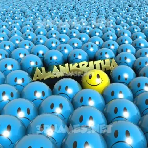 alankritha in Special Smileys style - 3D name wallpaper