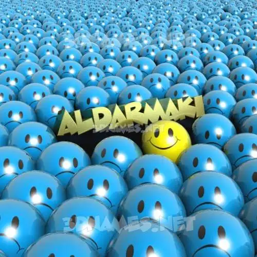 aldarmaki in Special Smileys style - 3D name wallpaper