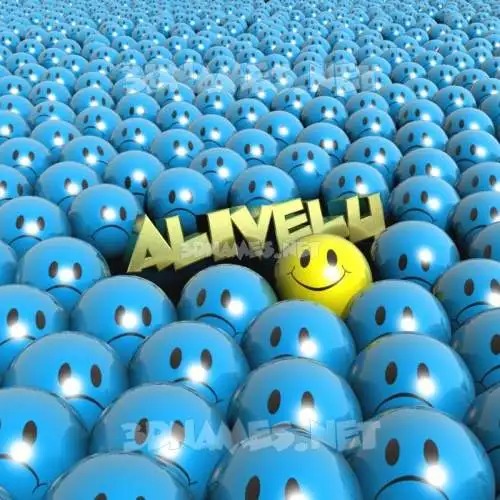alivelu in Special Smileys style - 3D name wallpaper